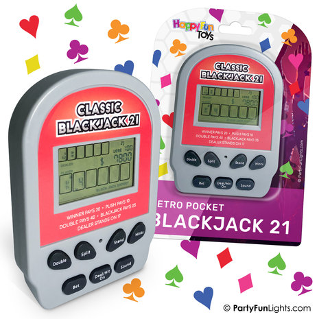 BLACKJACK 21 POCKET GAME cm…x24